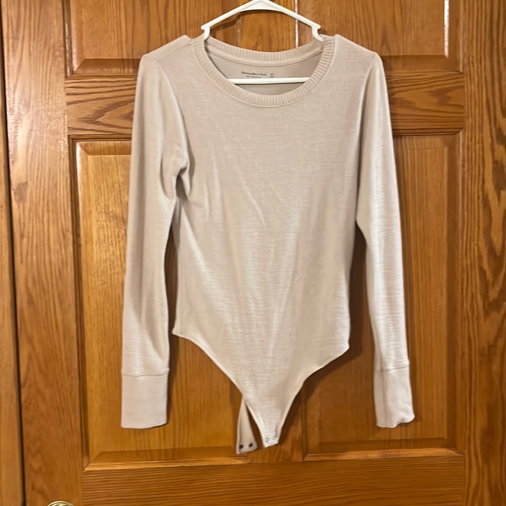 Soft A&F Cozy leotard.
